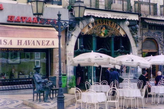 Café A Brasileira en Lisboa