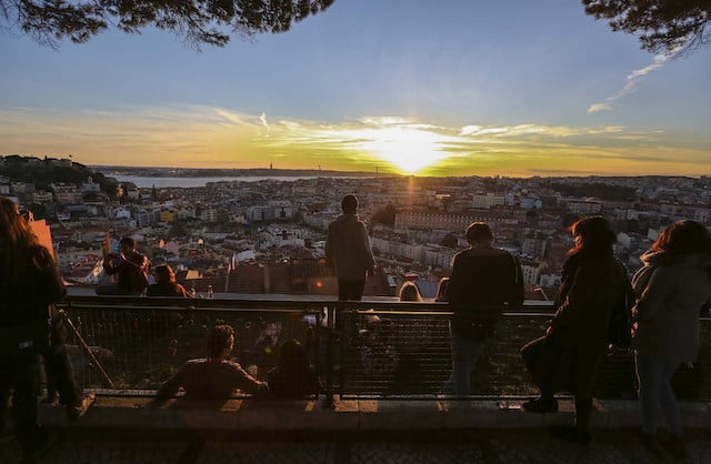 Mirador de la Senhora do Monte en Lisboa