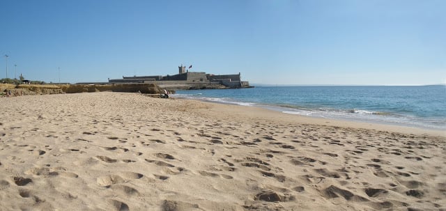Praia de Carcavelos en Portugal