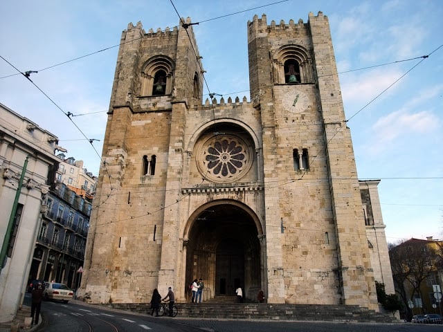 Sé de Lisboa en Portugal