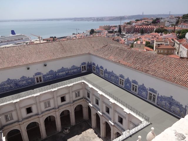 Vista desde la terraza del Monasterio de São Vicente de Fora