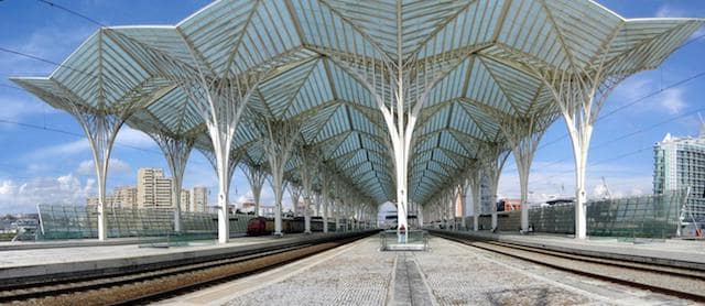 Estación Oriente en Lisboa