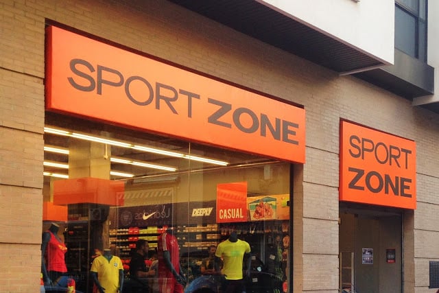 Tienda Sport Zone en Lisboa