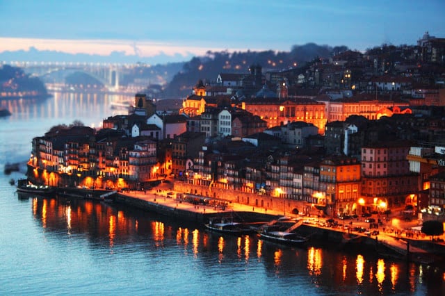 Rio Douro en Oporto
