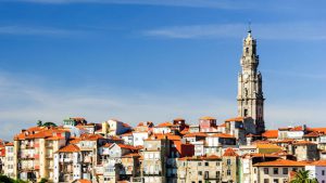 Torre Clérigos en Oporto