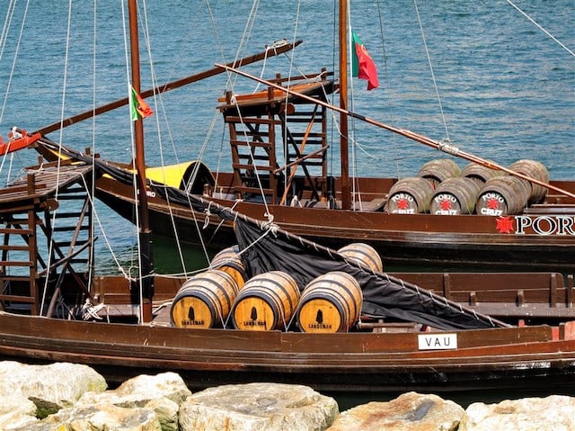 Barco Rabelo en Oporto