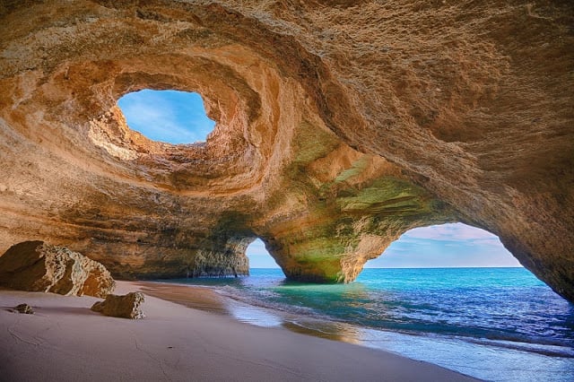 Praia de Benagil (Playa de Benagil) en Algarve