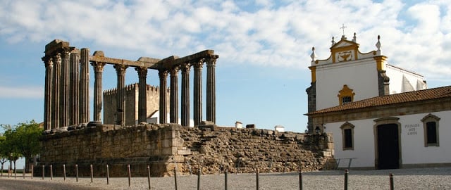 Templo Romano de Diana en Évora