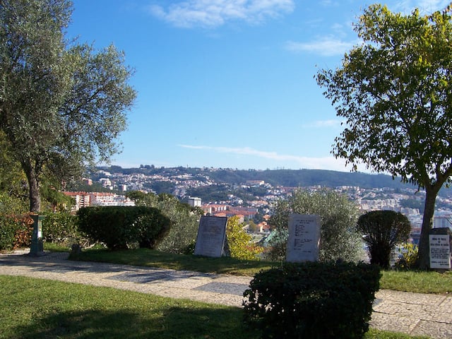 Mirador do Penedo da Saudade en Coimbra
