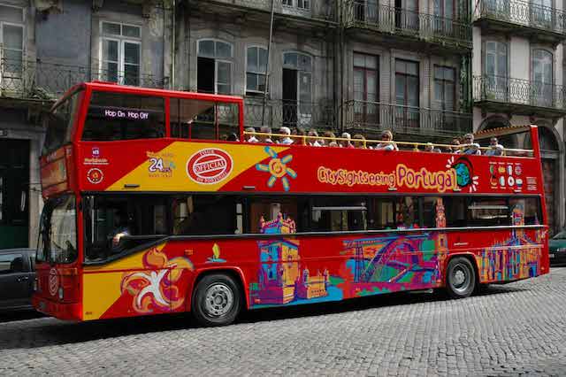 Paseo en autobús turístico por Oporto