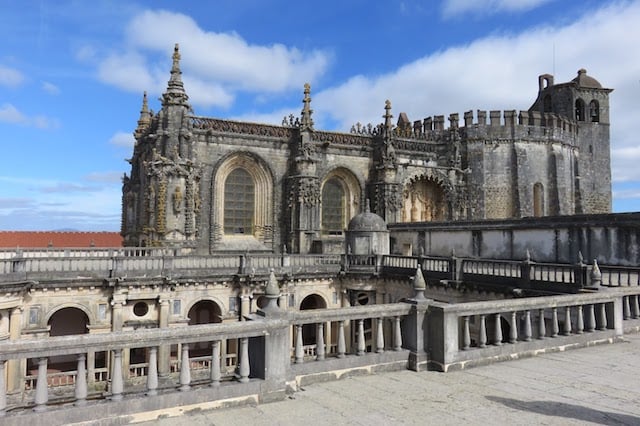 Convento de la Orden de Cristo en Tomar en Portugal