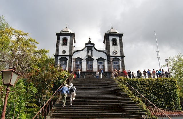 Iglesia de Nuestra Señora do Monte en la Isla de Madeira