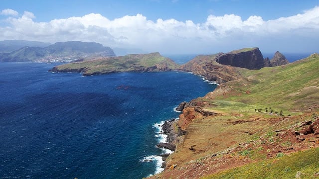 Punta de San Lorenzo en la Isla de Madeira