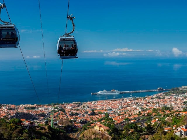 Teleférico do Monte en la Isla de Madeira