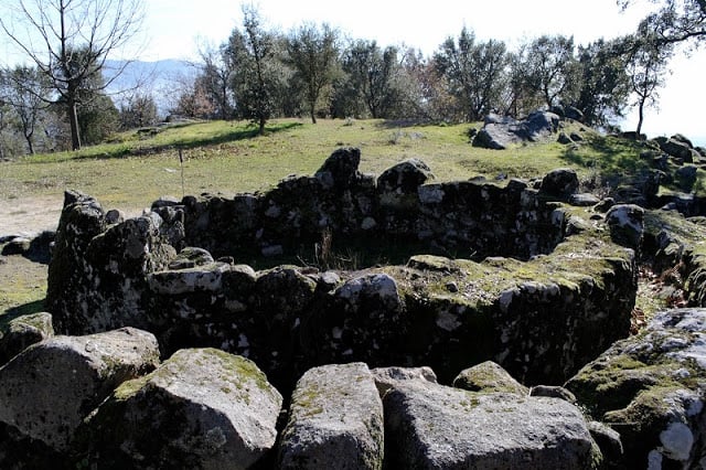 Formaciones del sitio arqueológico de Guimarães