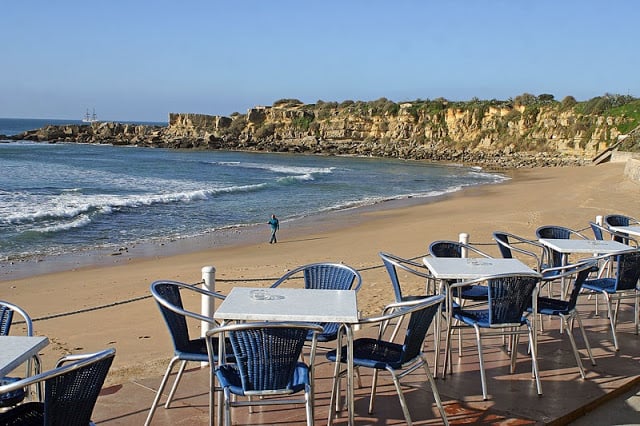Restaurantes en la Praia de São Pedro do Estoril