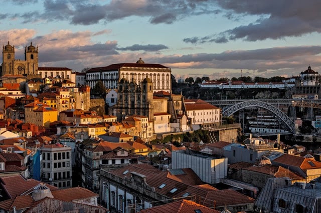 Vista de Oporto