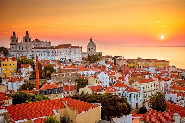 Atardecer en Lisboa