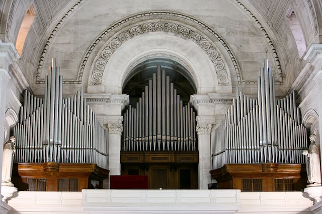 El órgano de la Basílica de Nuestra Señora del Rosario