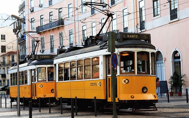 Tranvía en Lisboa