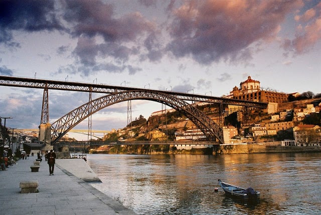 Puente D. Luís en Oporto - Ribeira