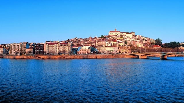 Mapa turístico de Coimbra