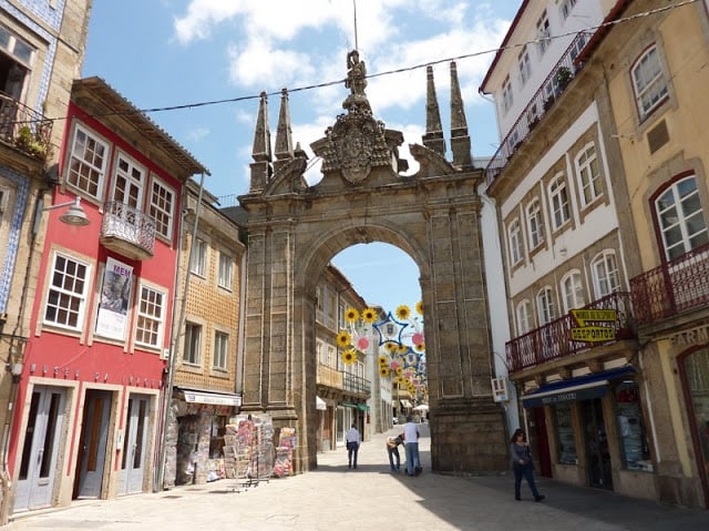 Arco da Porta Nova en Braga