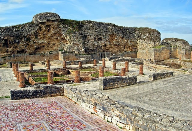 Ruinas de Conímbriga en Portugal
