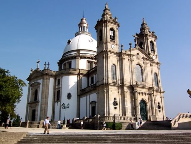 Santuario de Sameiro en Braga
