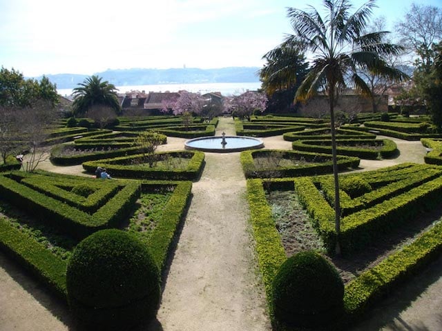 Jardín Botánico da Ajuda en Lisboa 