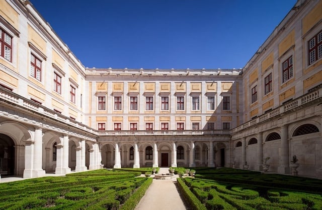 Palacio Nacional de Mafra en Portugal