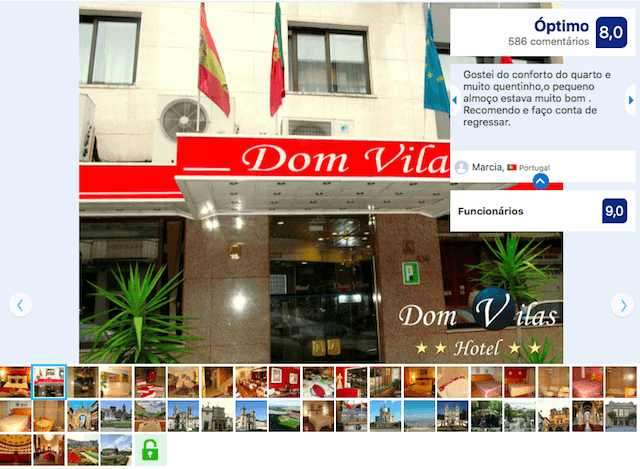 Hotel Dom Vilas en Braga