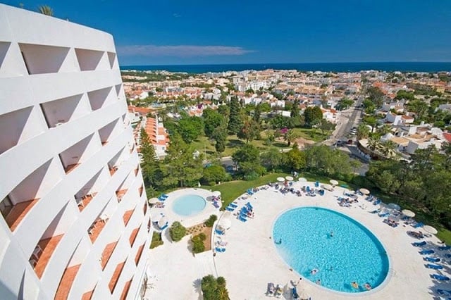 Consejos de hotel en Albufeira - vista al mar