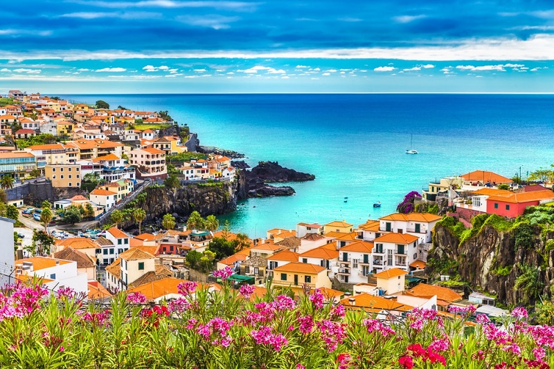 Vista paradisíaca de Portugal