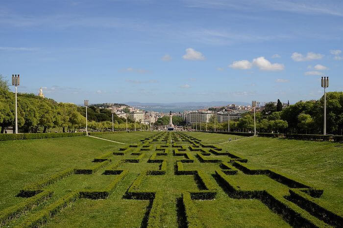 Parque Eduardo VII en Lisboa