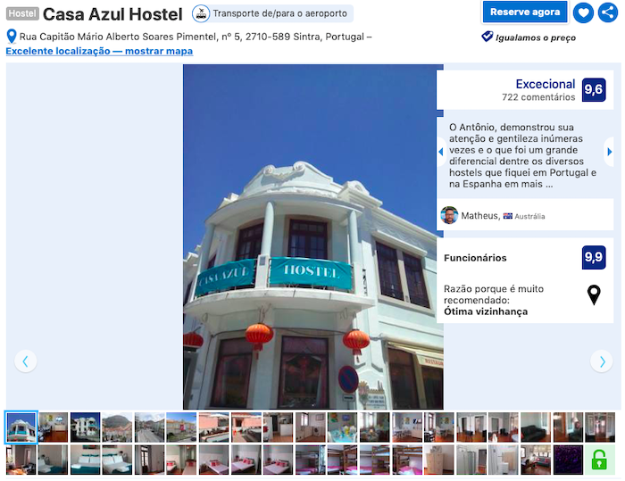 Casa Azul Hostel en Sintra