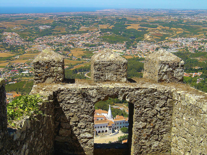 Castillo de los Moros en Sintra
