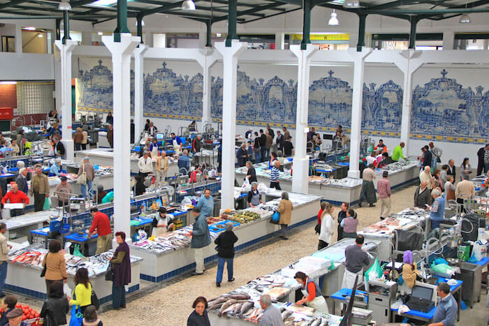 Mercado do Livramento en Setúbal
