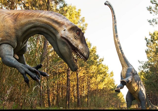 Museo de dinosaurios Dino Park en Portugal